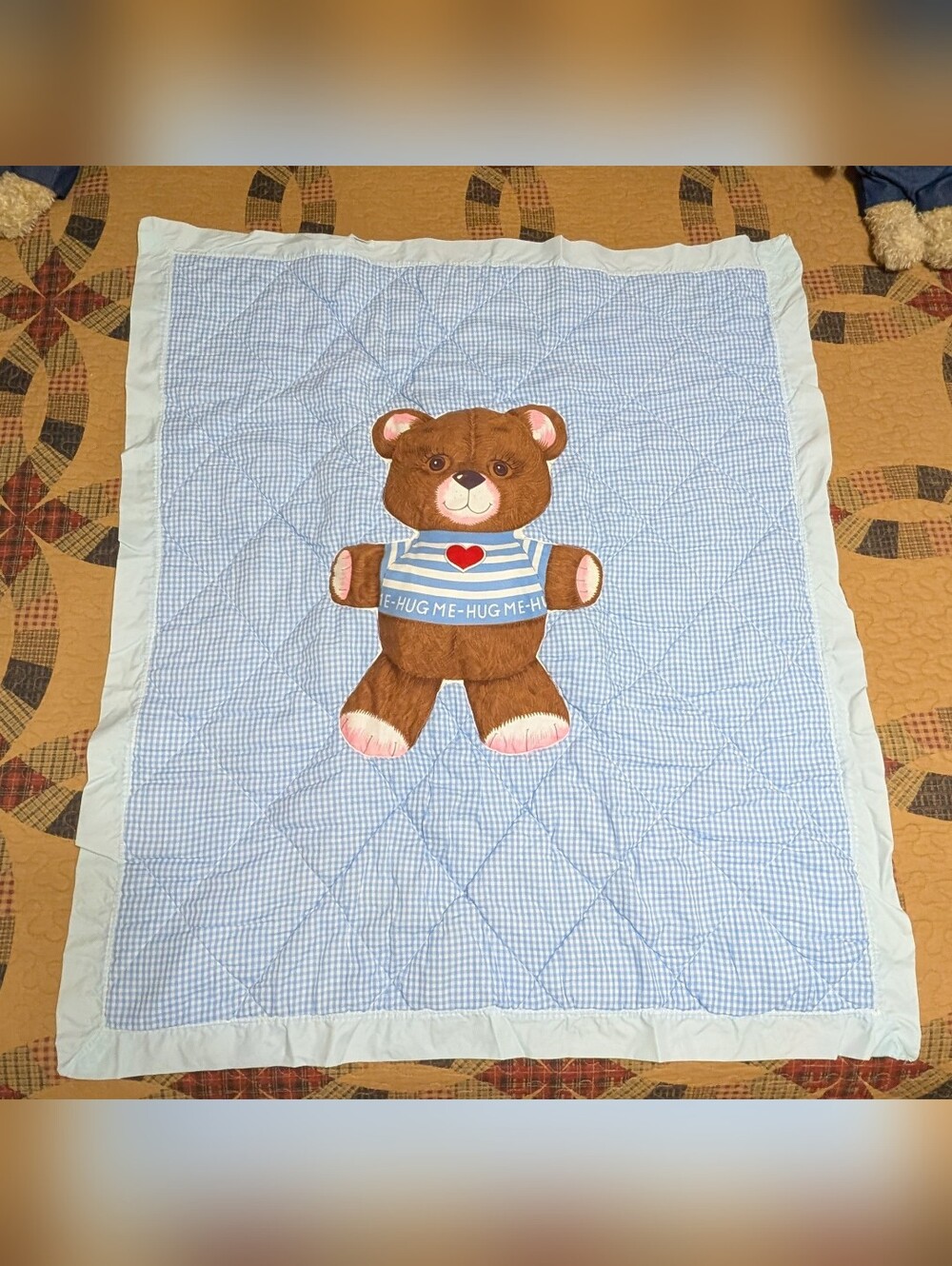 Child's Teddy Bear Quilt